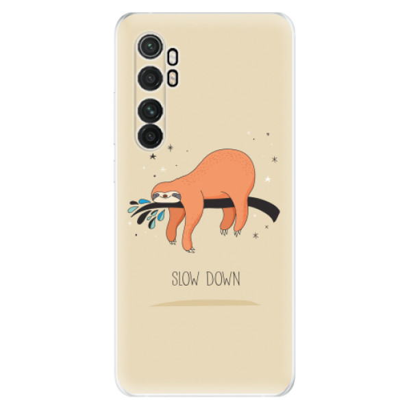 Odolné silikonové pouzdro iSaprio - Slow Down - Xiaomi Mi Note 10 Lite
