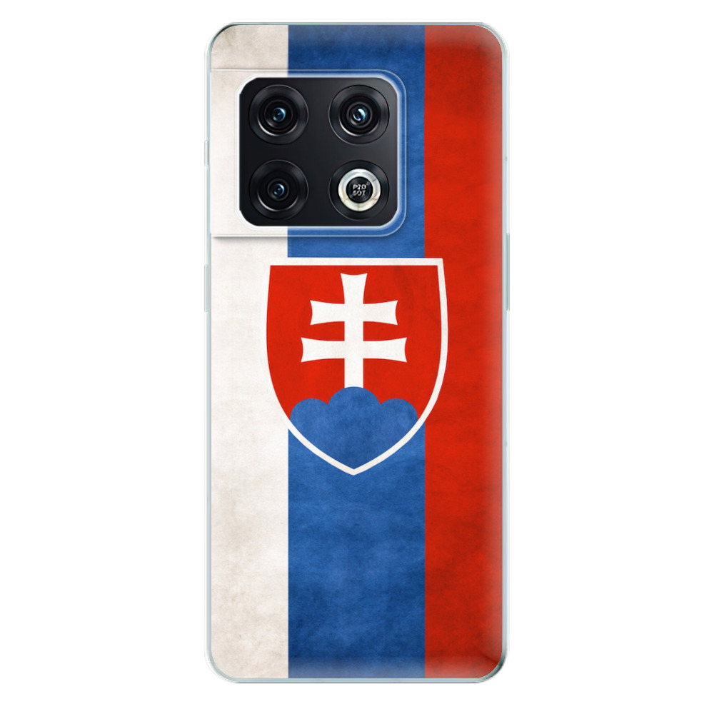 Odolné silikonové pouzdro iSaprio - Slovakia Flag - OnePlus 10 Pro