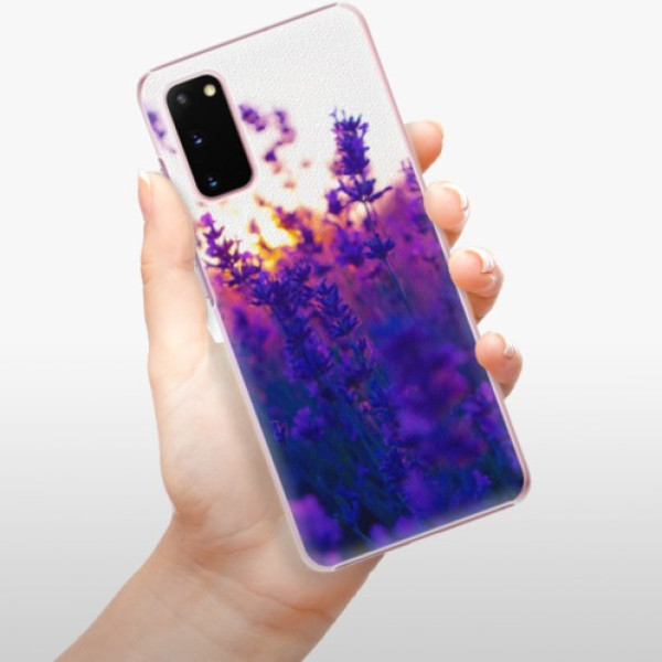 Plastové pouzdro iSaprio - Lavender Field - Samsung Galaxy S20