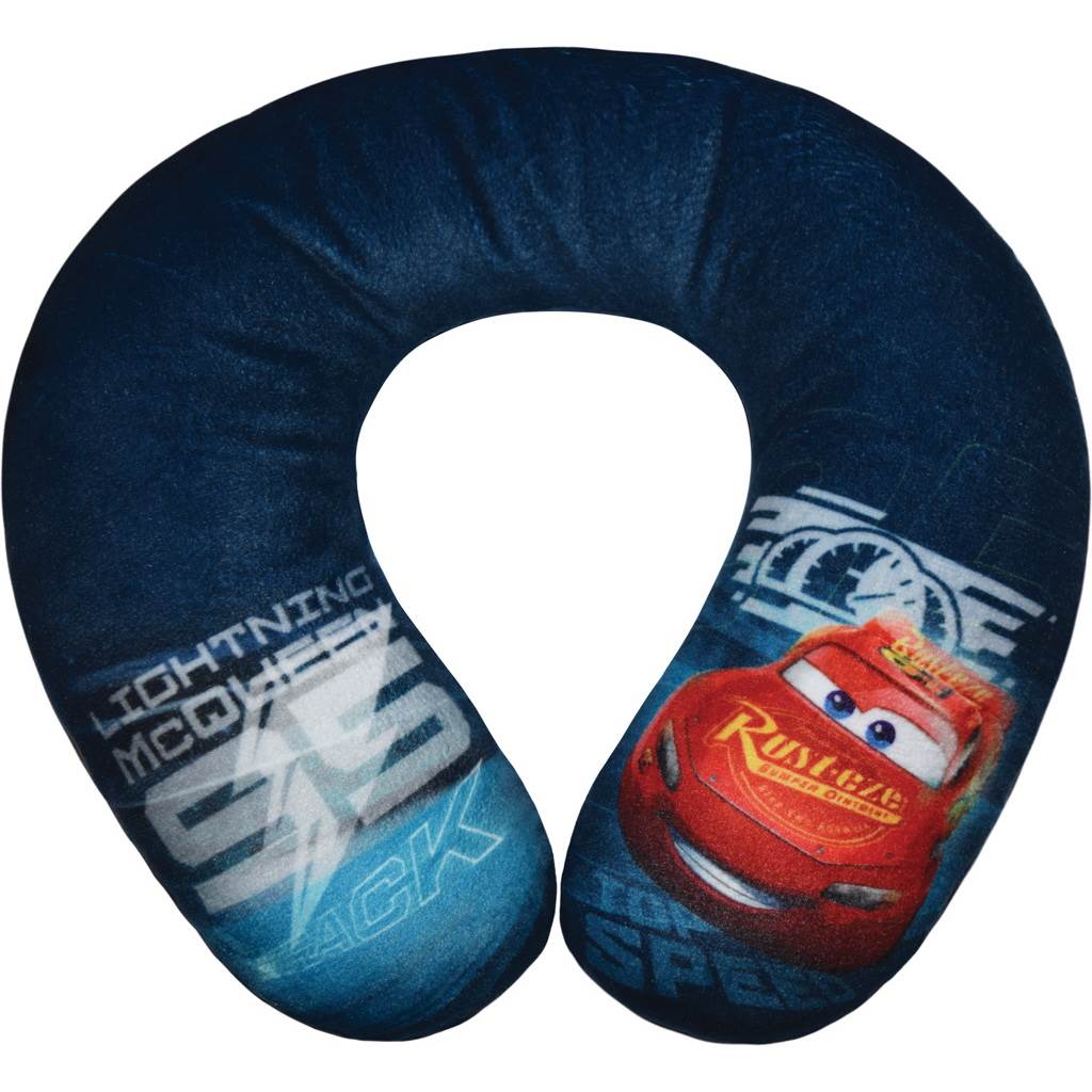 Cestovní polštářek - Cars 3 - modrá