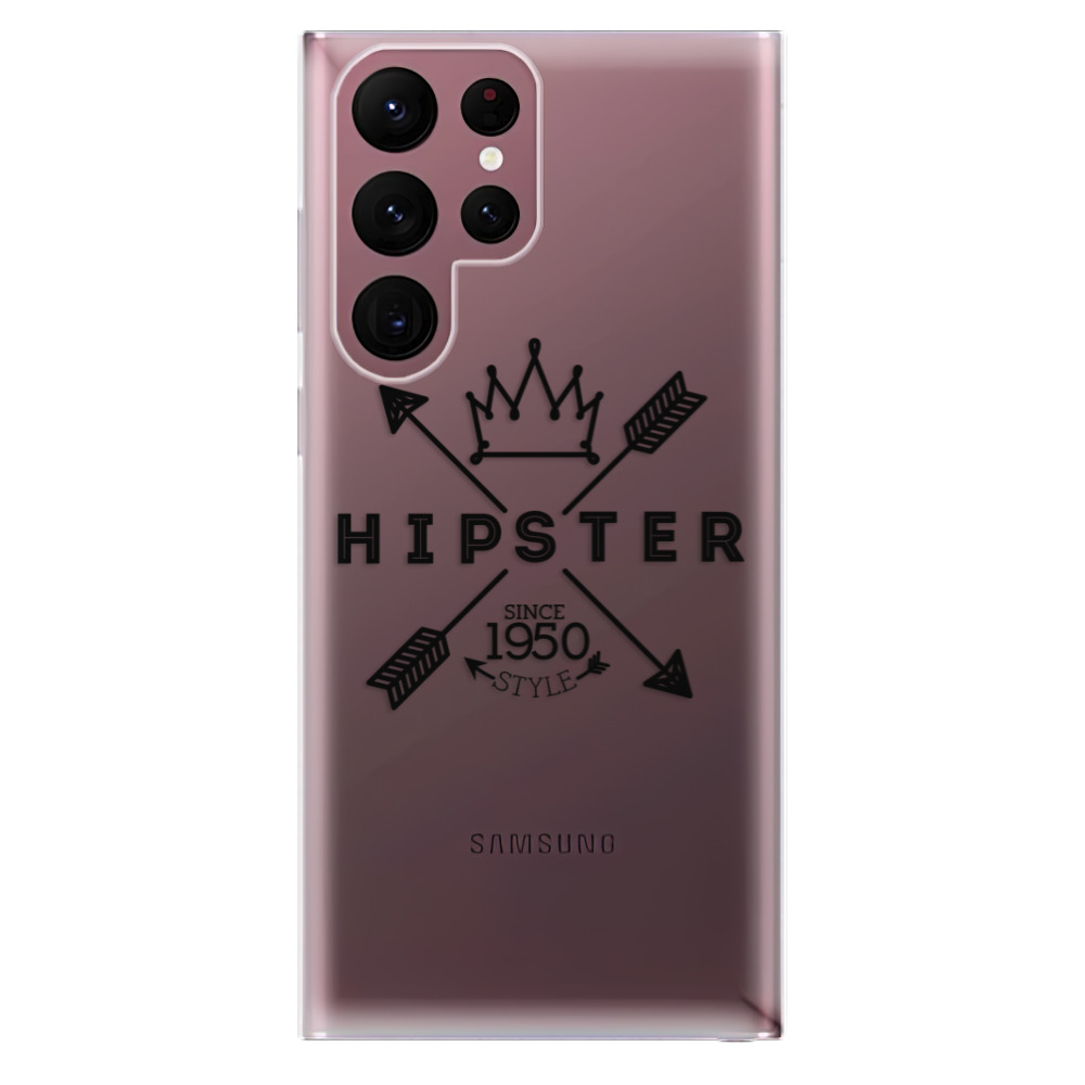 Odolné silikonové pouzdro iSaprio - Hipster Style 02 - Samsung Galaxy S22 Ultra 5G