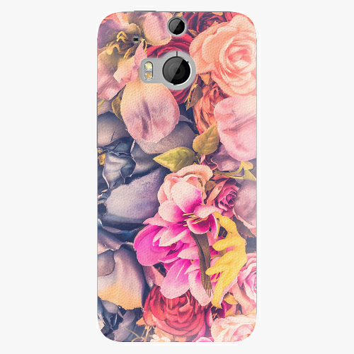 Plastový kryt iSaprio - Beauty Flowers - HTC One M8