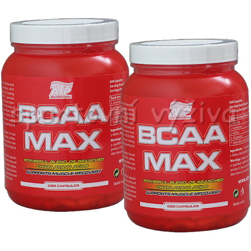 2x BCAA MAX 600 kapslí