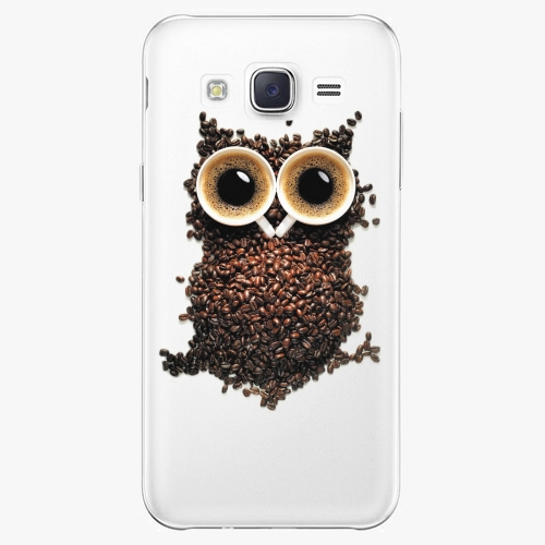 Plastový kryt iSaprio - Owl And Coffee - Samsung Galaxy J5