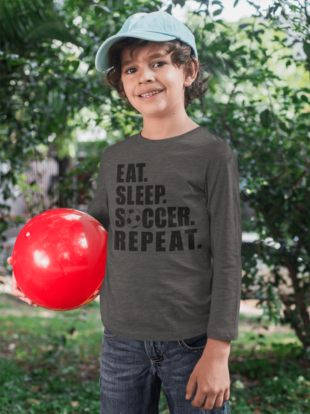 KIDSBEE Chlapecké bavlněné tričko Soccer