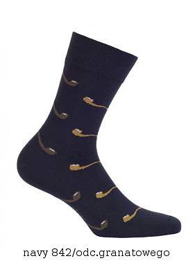 Pánské ponožky Wola Perfect Man wzorowane W 94N03 Casual