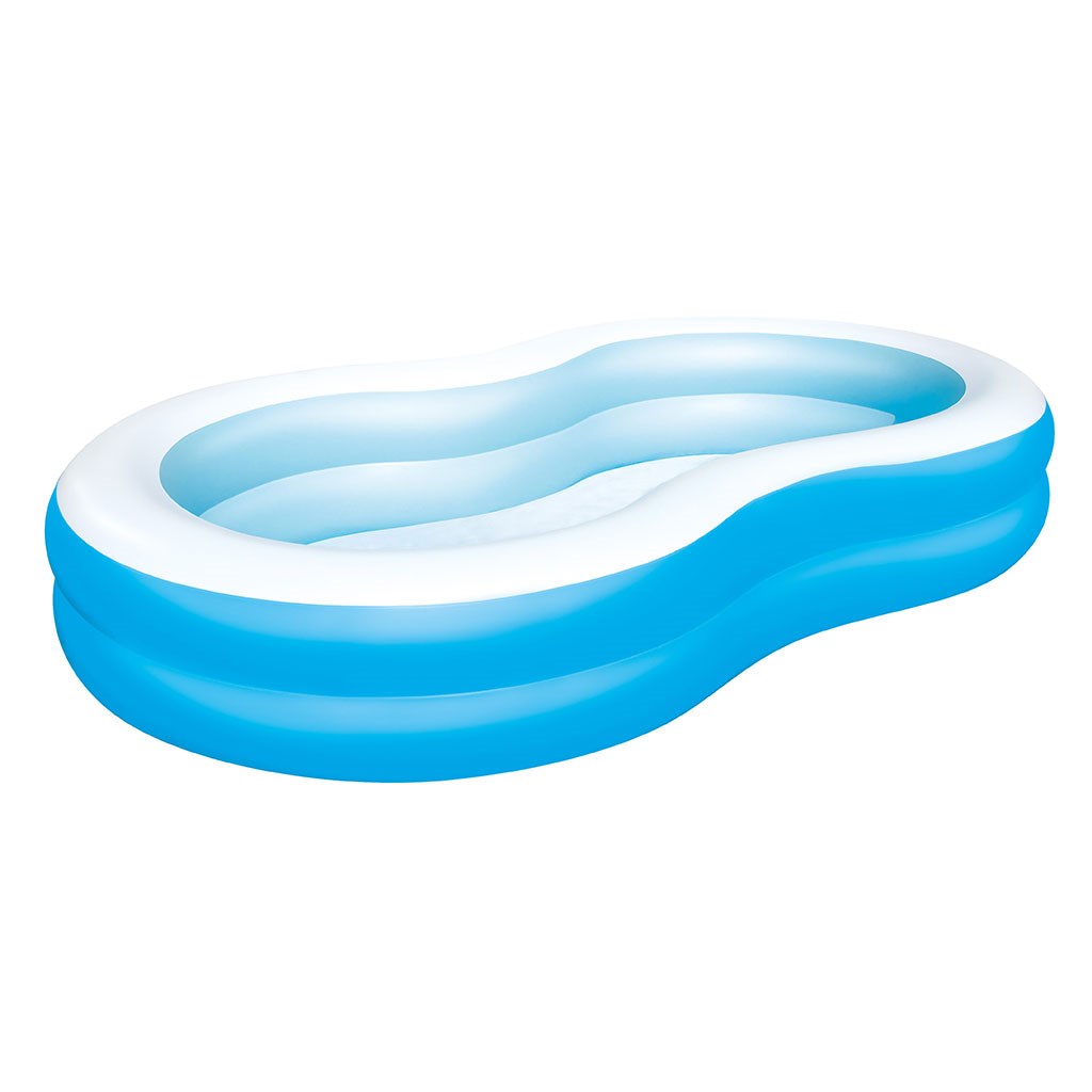  - Rodinný nafukovací bazén Big Lagune Bestway 262x127x46 cm - modrá