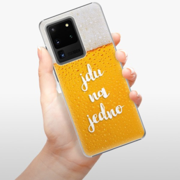 Plastové pouzdro iSaprio - Jdu na jedno - Samsung Galaxy S20 Ultra