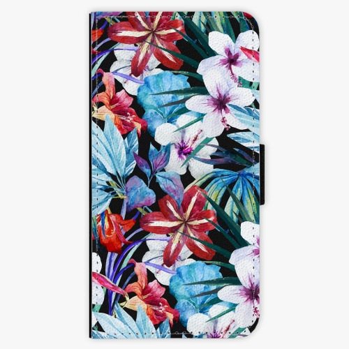Flipové pouzdro iSaprio - Tropical Flowers 05 - iPhone 8 Plus