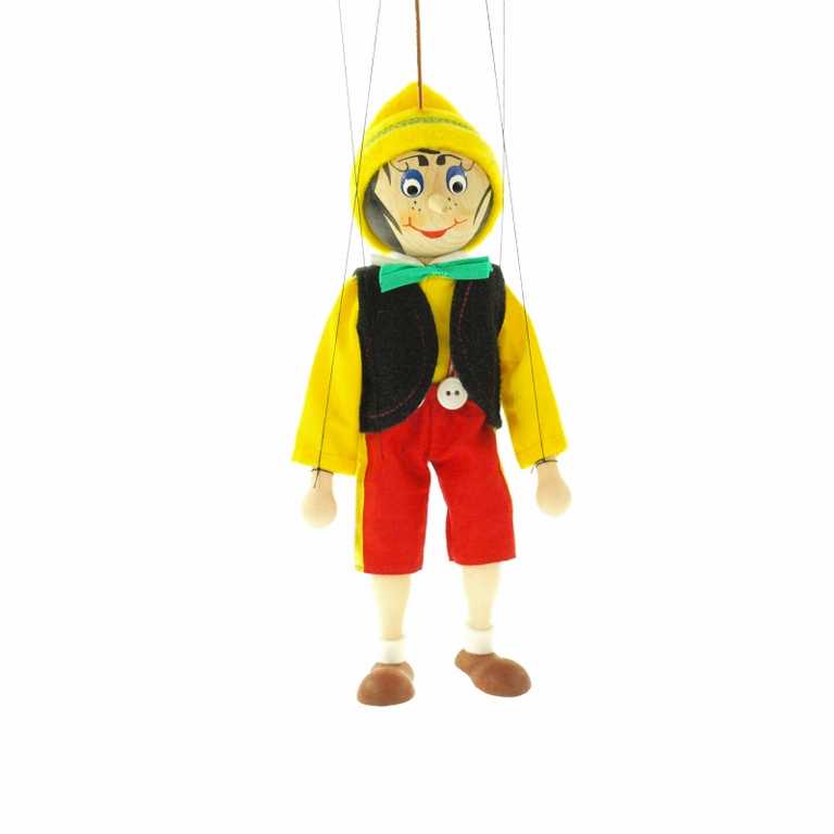 Dřevěné velké loutky - Pinocchio