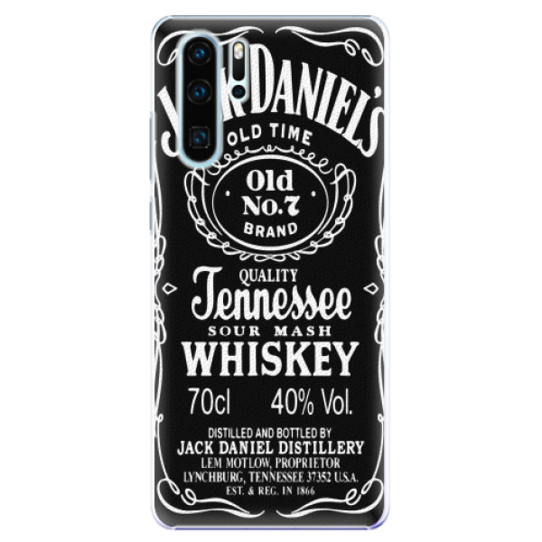 Plastové pouzdro iSaprio - Jack Daniels - Huawei P30 Pro