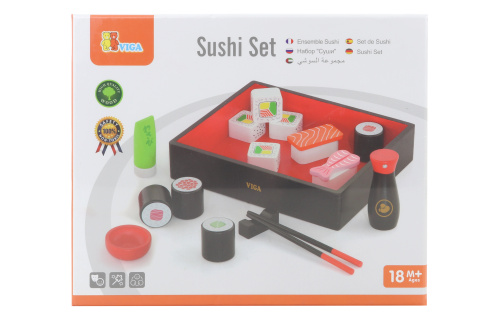 Dřevěné sushi