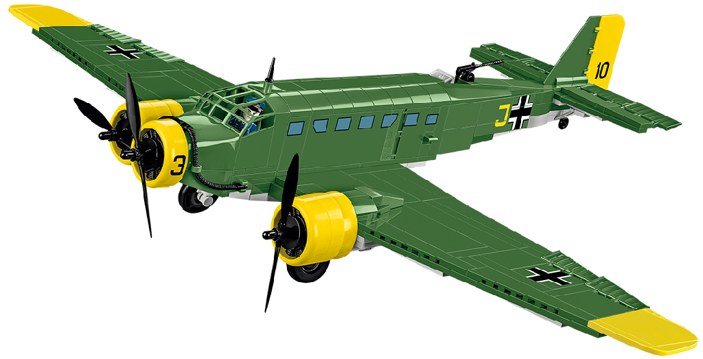 Stavebnice II WW Junkers JU 52/3M, 548 k, 2 f