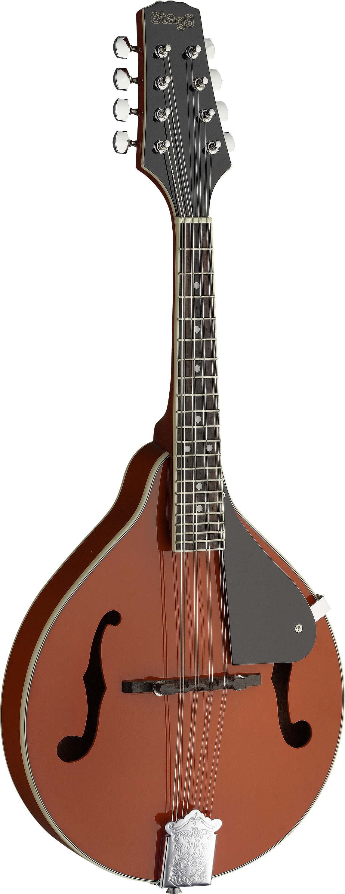 Stagg M20 RED, mandolína bluegrassová, červená