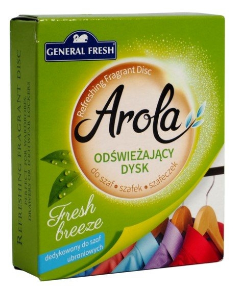 General Fresh AROLA Vůně na textil Fresh Breeze Disc