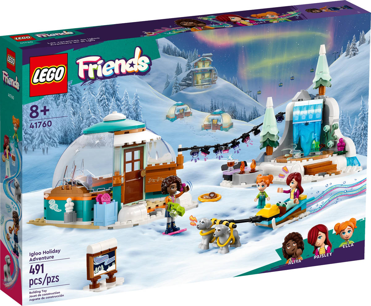 LEGO FRIENDS Zimní dobrodružství v iglú 41760 STAVEBNICE