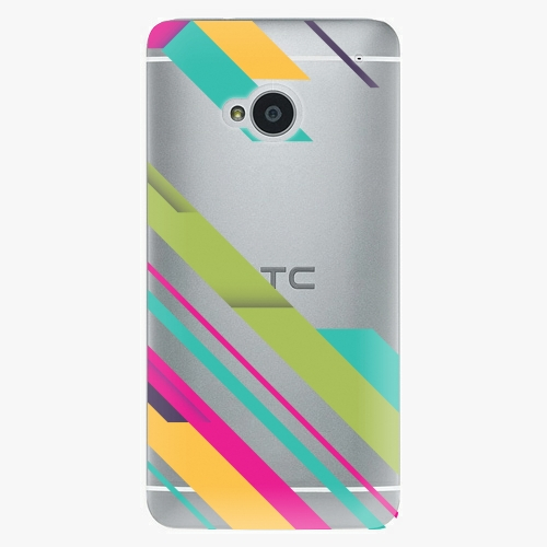 Plastový kryt iSaprio - Color Stripes 03 - HTC One M7