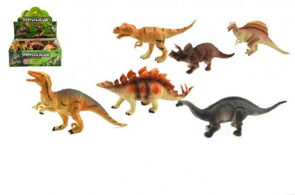 Dinosaurus plast 14cm asst 12ks v boxu