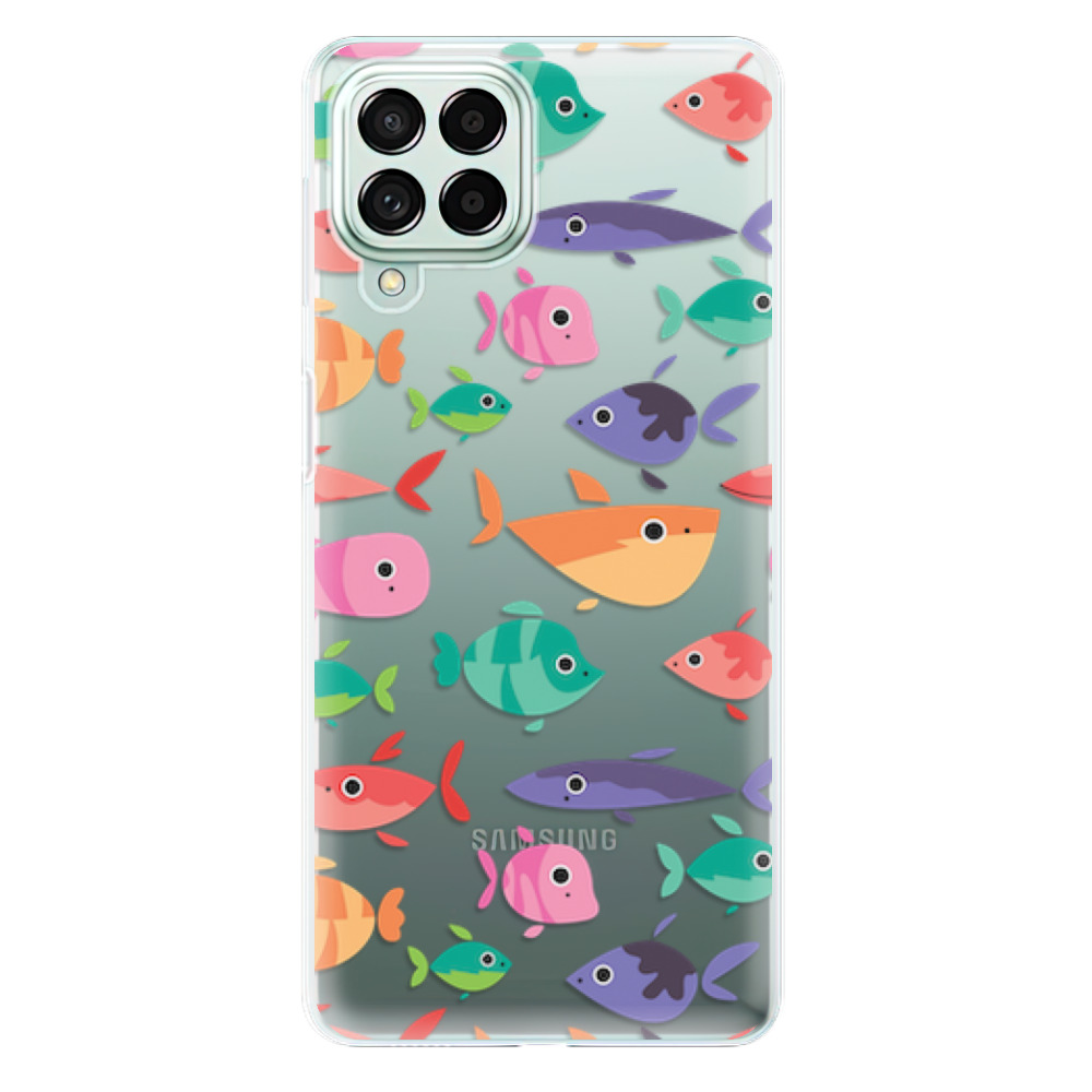 Odolné silikonové pouzdro iSaprio - Fish pattern 01 - Samsung Galaxy M53 5G