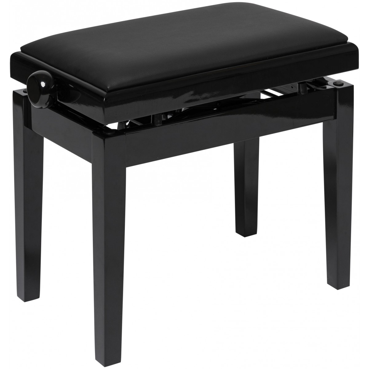 Stagg PBH 390 BKP SBK, hydraulická klavírní stolička