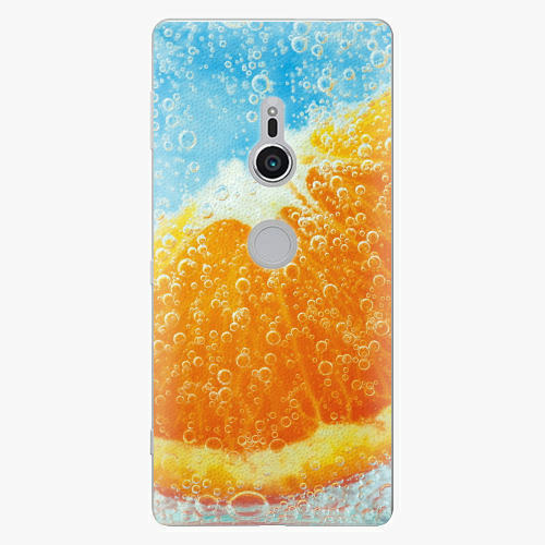 Plastový kryt iSaprio - Orange Water - Sony Xperia XZ2