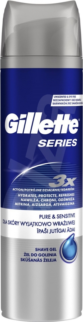 Gillette Series Pure & Sensitive 200ml gel