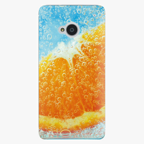 Plastový kryt iSaprio - Orange Water - HTC One M7