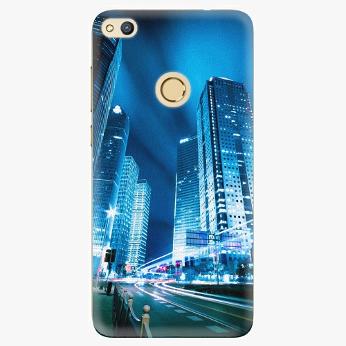 Plastový kryt iSaprio - Night City Blue - Huawei Honor 8 Lite