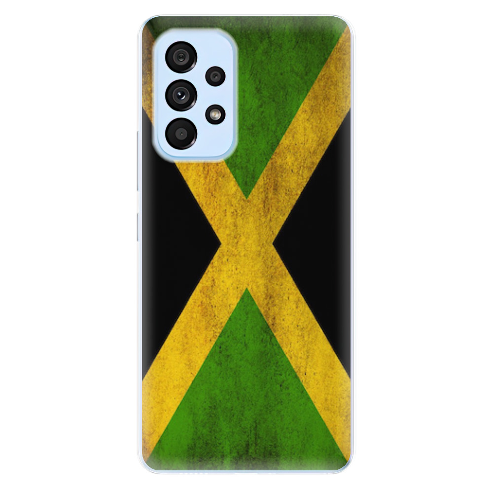 Odolné silikonové pouzdro iSaprio - Flag of Jamaica - Samsung Galaxy A73 5G
