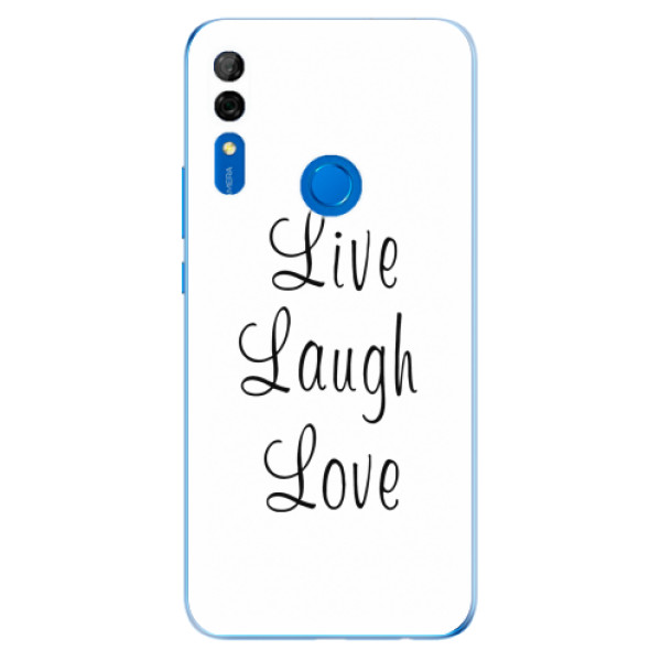 Odolné silikonové pouzdro iSaprio - Live Laugh Love - Huawei P Smart Z