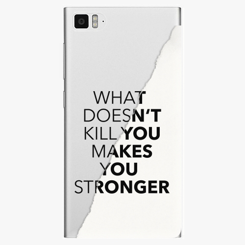 Plastový kryt iSaprio - Makes You Stronger - Xiaomi Mi3