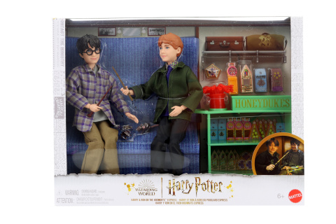 Harry Potter panenky Harry a Ron na cestě expresem do Bradavic