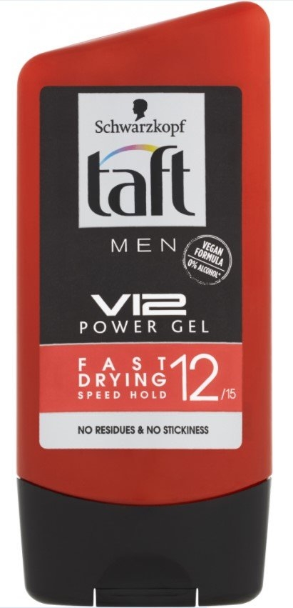 Taft Men V12 Power Gel gel na vlasy, 150 ml