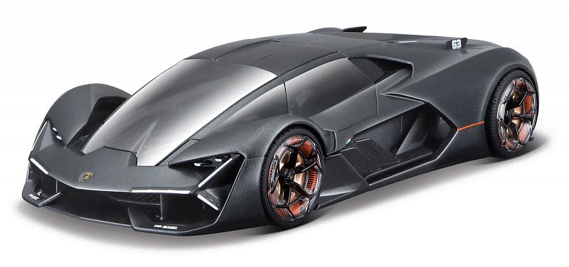 Maisto Lamborghin - Lamborghini Terzo Millennio, metal šedá,1:24 - Skládací