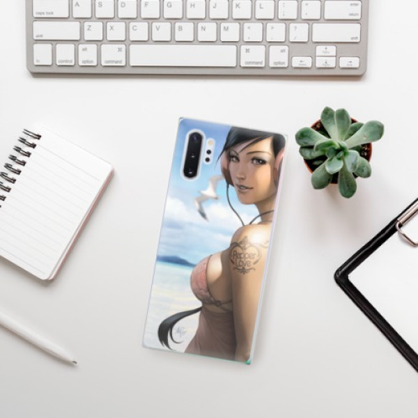 Odolné silikonové pouzdro iSaprio - Girl 02 - Samsung Galaxy Note 10+