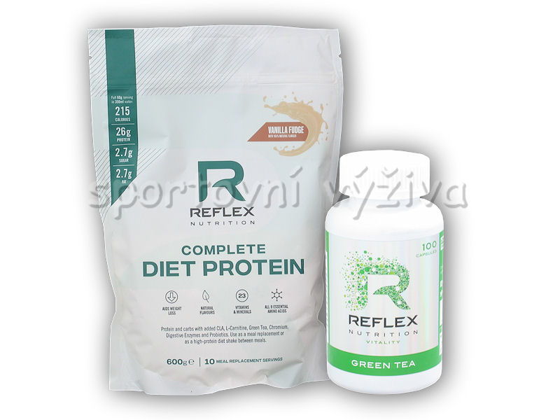 Complete Diet Protein 600g + Green Tea