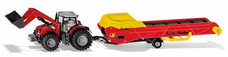 SIKU Farmer - Traktor s dopravníkem