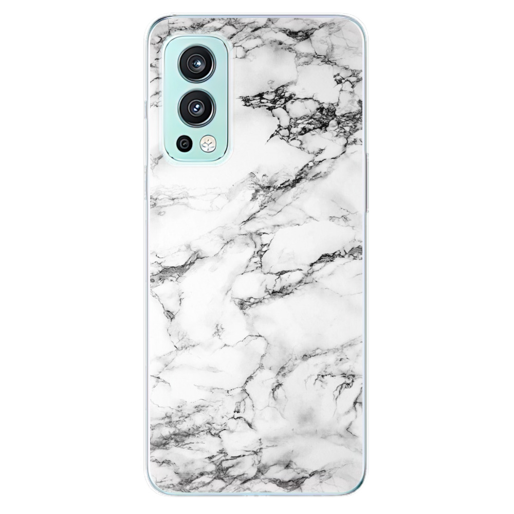 Odolné silikonové pouzdro iSaprio - White Marble 01 - OnePlus Nord 2 5G