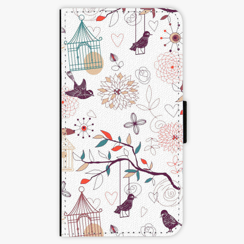 Flipové pouzdro iSaprio - Birds - Samsung Galaxy S6