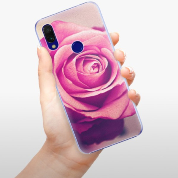 Plastové pouzdro iSaprio - Pink Rose - Xiaomi Redmi 7