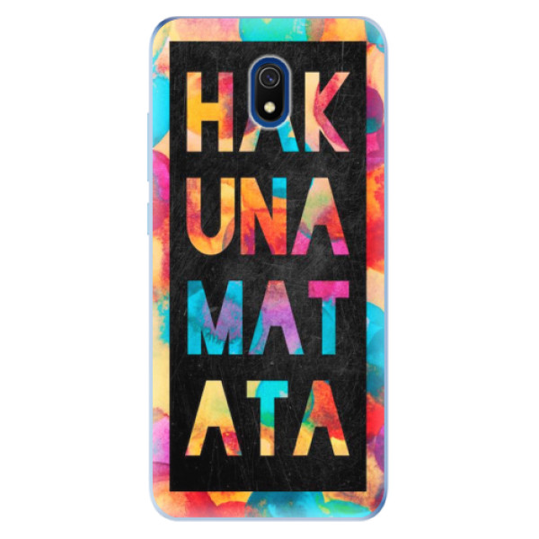 Odolné silikonové pouzdro iSaprio - Hakuna Matata 01 - Xiaomi Redmi 8A