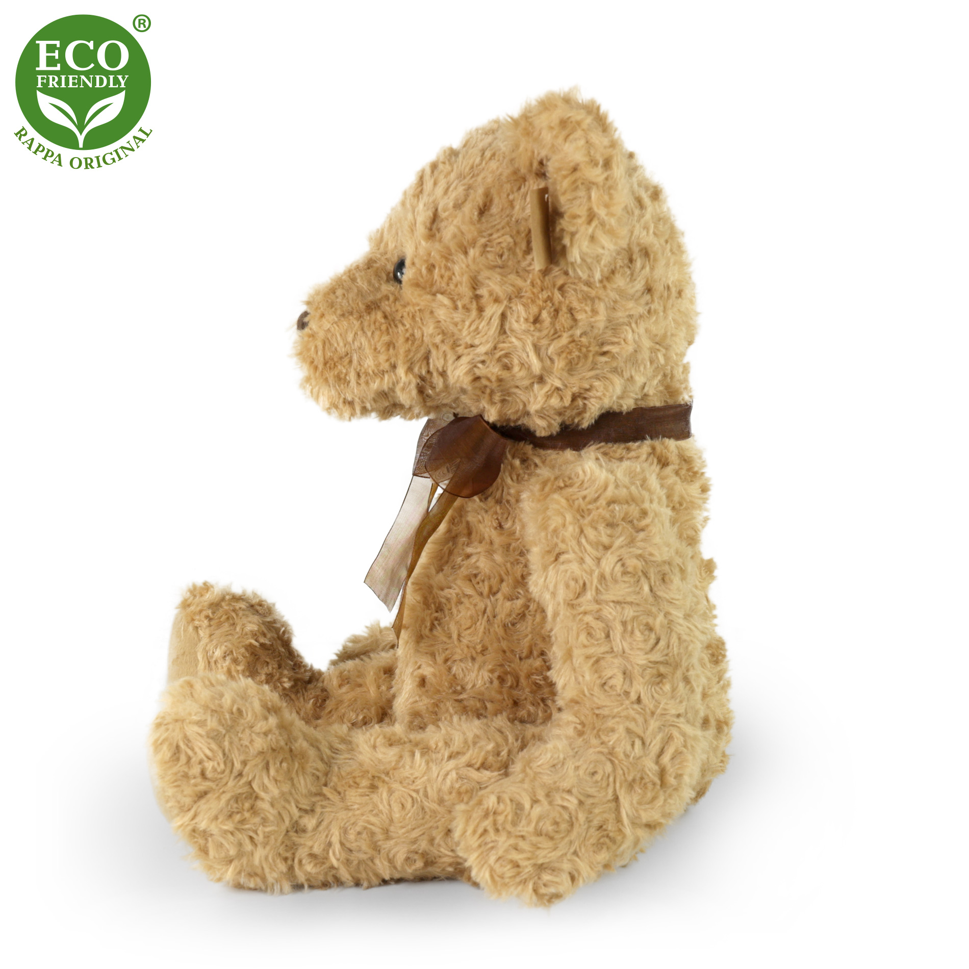 Plyšový retro medvěd sedící 35 cm ECO-FRIENDLY
