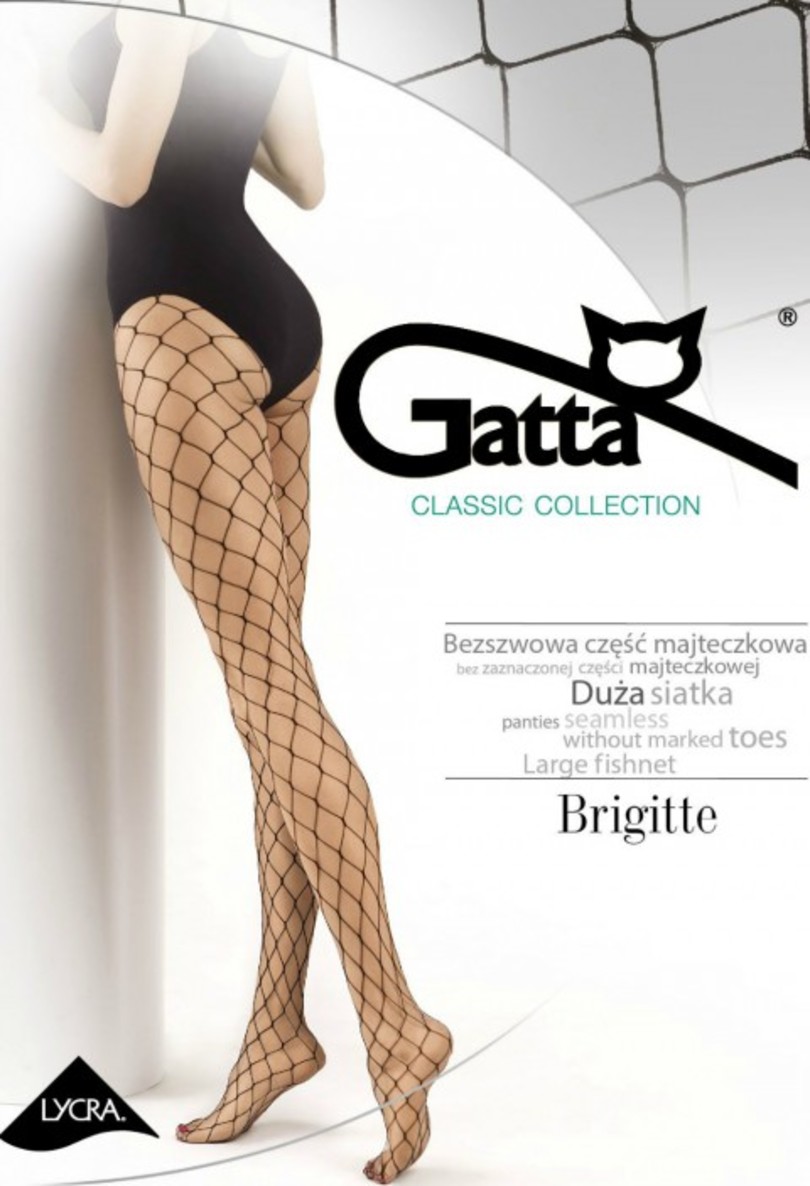 Dámské punčochové kalhoty BRIGITTE - KABARETKY - GATTA