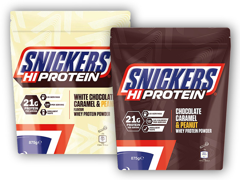 Snickers Hi Protein - 875g-white-chocolate-caramel-peanut