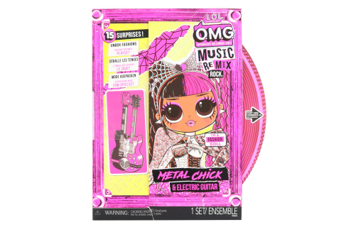 L.O.L. Surprise! OMG ReMix Rock Velká ségra - Metal Chick s elek