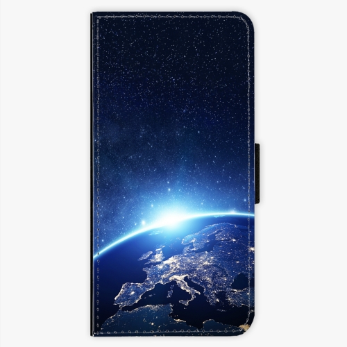Flipové pouzdro iSaprio - Earth at Night - Samsung Galaxy S7 Edge