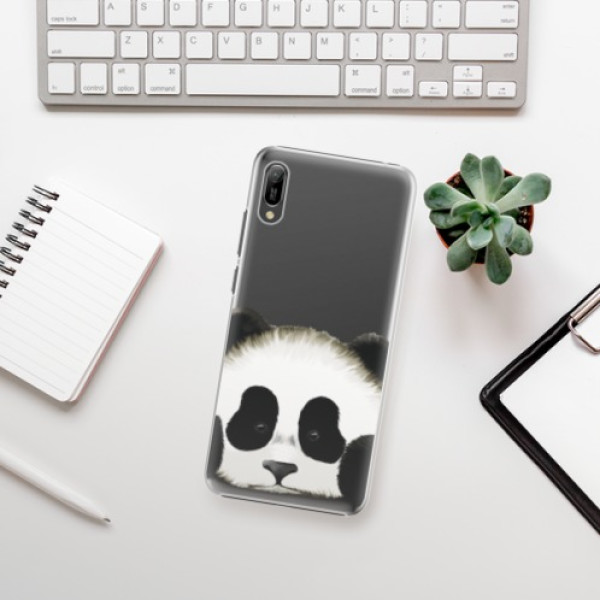 Plastové pouzdro iSaprio - Sad Panda - Huawei Y6 2019
