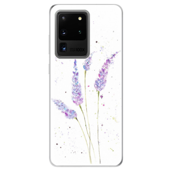 Odolné silikonové pouzdro iSaprio - Lavender - Samsung Galaxy S20 Ultra