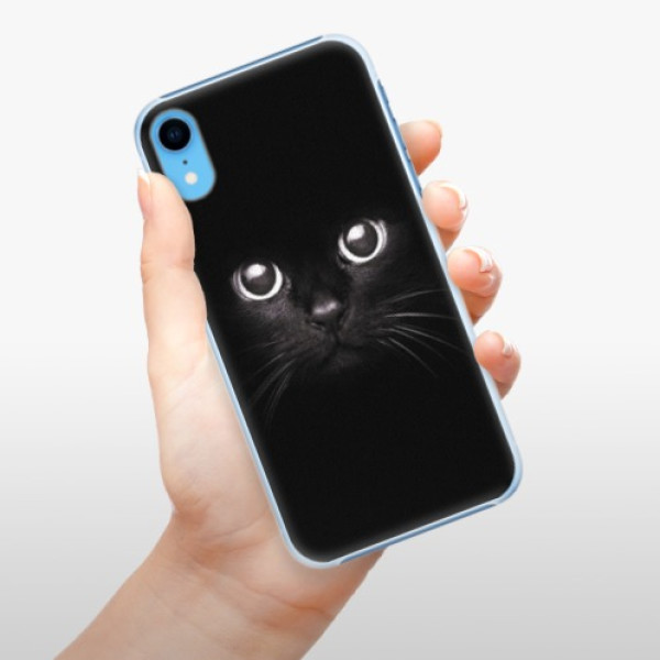 Plastové pouzdro iSaprio - Black Cat - iPhone XR