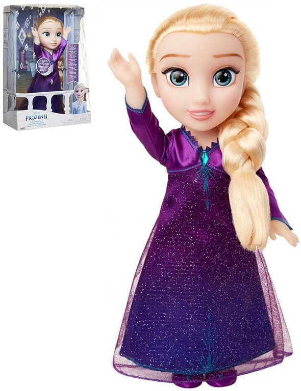 ADC Panenka Elsa zpívající 33cm Ledové Království (Frozen) na baterie Zvuk